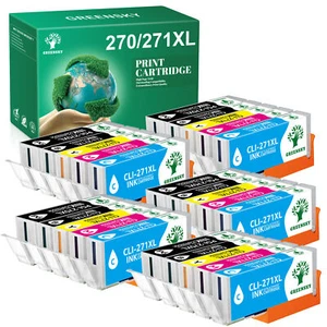 Compatible PGI-270 CLI-271 XL Ink Set for Canon PIXMA MG7700 MG7720 TS8020 lot - Picture 1 of 12