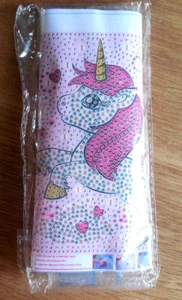 NUEVO HÁGALO USTED MISMO Pintura Diamante Kit de Artesanía Infantil #DX1509 Unicornio - Imagen 1 de 3