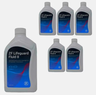 Líquido de aceite de transmisión automática 6 LiTer OEM ZF SALVAVIDAS-8 ATF para Jaguar Land Rover Foto 1 de 4