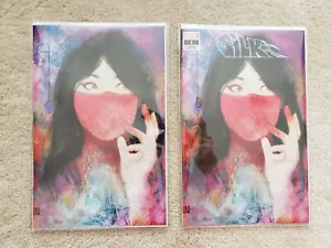 SILK #1 BLACK CAPE COMIC EXCLUSIVE - TRADE/VIRGIN SET - *Ready to ship* - Picture 1 of 4