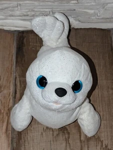 Plüschtier Stofftier Kuscheltier Robbe Seelöwe Seehund weiss L ca. 29cm weiss - Bild 1 von 5