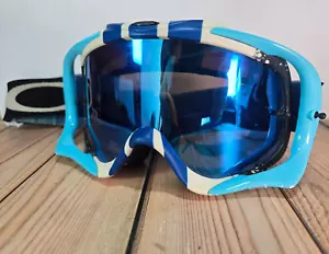 Oakley Crowbar I-DO MX Goggles Blue on Blue - Foto 1 di 16