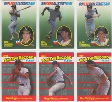 Darryl Strawberry #10 1989 Fleer All-Stars