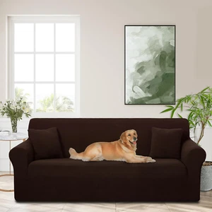 Stretch Couchbezug Waschbar Sofa Schonbezug mit Überwurf Kissenbezüge  - Bild 1 von 12