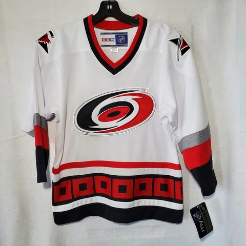 Vintage Carolina Hurricanes Hockey Jersey Youth's Size XL NHL - NWT Cover