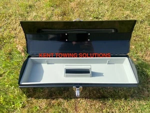 New Portable Toolbox Steel Barn with Plastic Tray Portable Organiser Tools - Picture 1 of 9