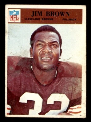 1966 Philadelphia Football #41 Jim Brown GD *e1 - Image 1 of 2