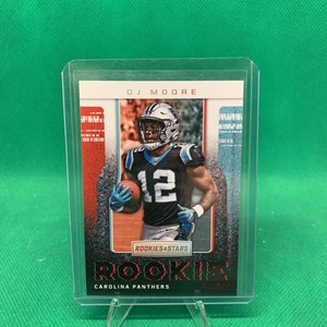 DJ MOORE 2018 Panini Rookies & Stars Rookie Rush #RR-7 RC Bears Panthers