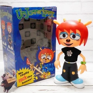 Parappa rappa MEDICOM TOY Um Jammer Lammy LAMMY Soft Vinyl Figure Blue box rare - Picture 1 of 24