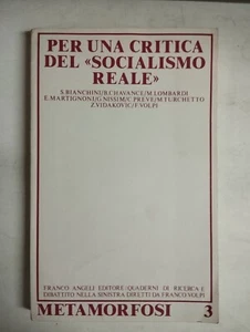 METAMORFOSI 3 BIANCHINI CHAVANCE LOMBARDI 1981 FRANCO ANGELI EDITORE - Picture 1 of 6