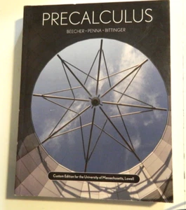 PRECALCULUS - CUSTOM EDITION FOR THE UNIVERSITY OF Mass By Judith Beecher.S1 - Imagen 1 de 3