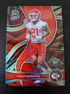 Trent McDuffie 2022 Panini Spectra Fußball Rookie Karte/75 Hyper Prizm NFL - Bild 1 von 3