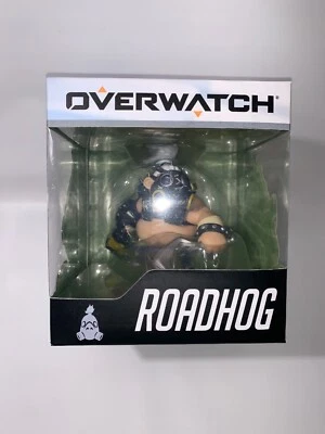 Overwatch Roadhog boneco de vinil fofo mas mortal médio Blizzard mini gancho - Imagem 1 de 4