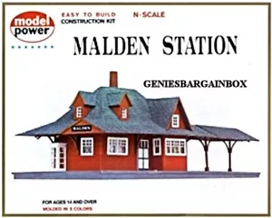 KIT DE CONSTRUCCIÓN DE ESTACIÓN MALDEN ""N' Modelo a Escala Power Nuevo Sellado 1524 - Imagen 1 de 2