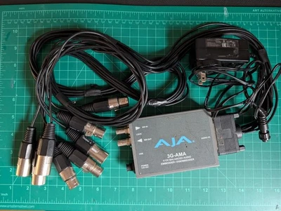 AJA 3G-AMA 3G-SDI 4-Channel Analog Audio Embedder/Disembedder - Image 1 of 2