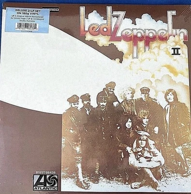 Led Zeppelin Led Zeppelin II Deluxe Edition 2LP Wax 180 Gr Vinyl, Remastered New - Image 1 of 4