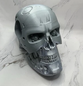 Terminator Endoskeleton Skull Life-Size Cybernetic Replica Skynet Prop Cosplay - Picture 1 of 7