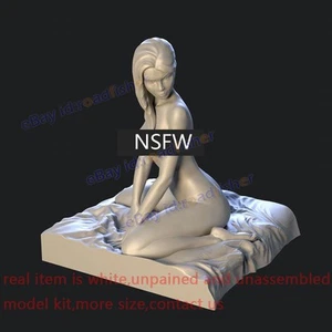 Naughty Woman 1/6 Scale Model Kit Unpainted Unassembled NSFW 3D Printing GK - Picture 1 of 10