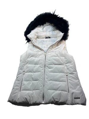 Chaleco acolchado Calvin Klein Performance con capucha extraíble talla M nuevo (0196) Foto 1 de 4