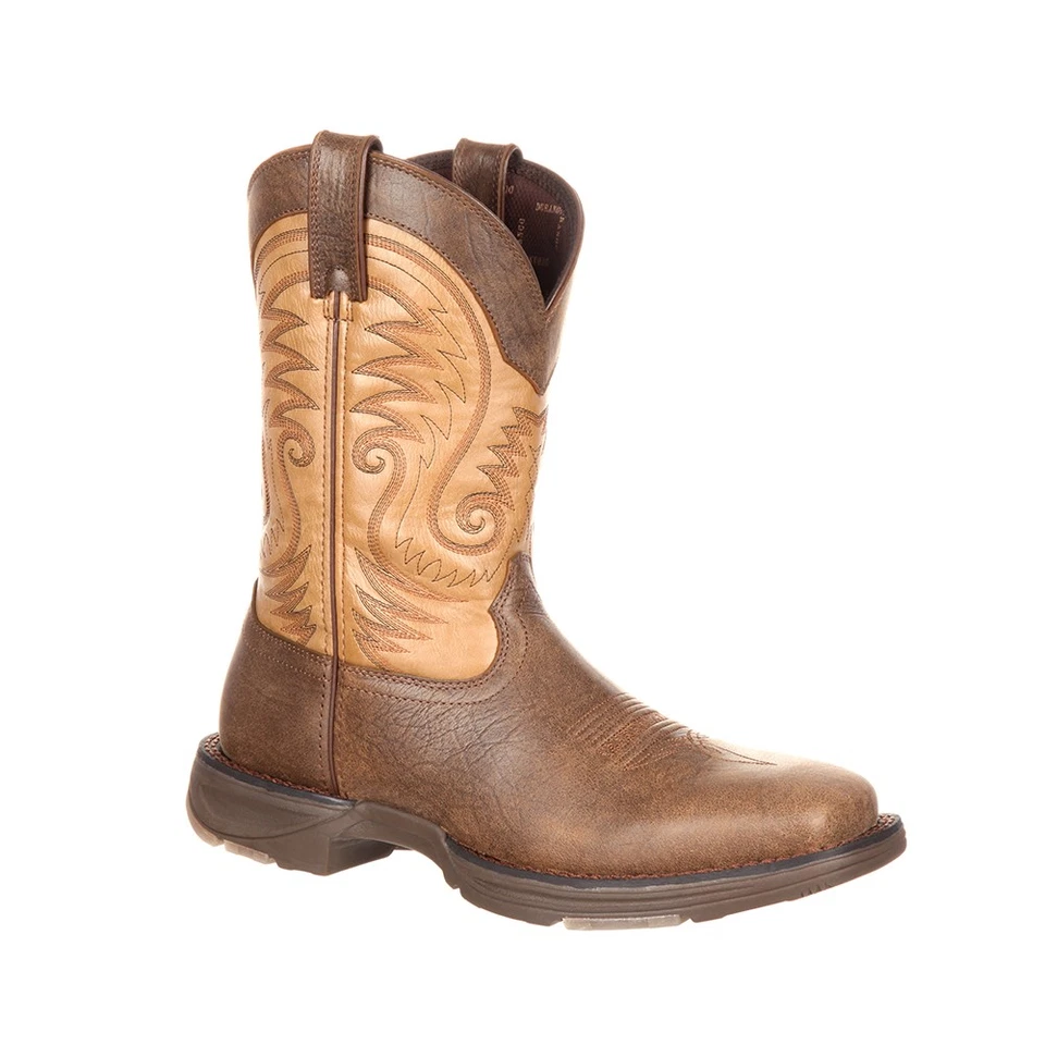 Durango Men's Ultralite Western Boot - Broad Square Toe - DDB0109 11 EE