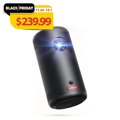 NEBULA Capsule 3 GTV Portable Projector 1080P Netflix Officially Licensed|Refurb - Image 1 of 4