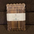 Pioneer Woman Scalloped Cutting Boards Kitchen Board 3pc Set  Acacia Wood New