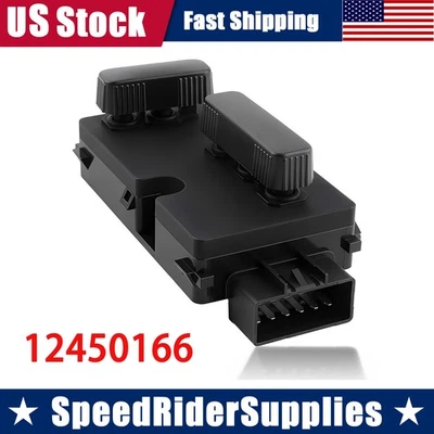 Interruptor de asiento eléctrico del lado del conductor para Cadillac Escalade Chevy GMC 12450166 2002-2006 Foto 1 de 4