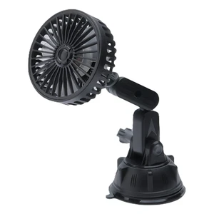 12V/24V Sucker Car Fan – 360° Rotatable Cooling Fan for Auto & RV Use - Picture 1 of 9