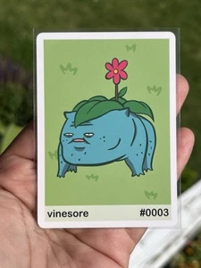 Pookiemoot Vinesore #0003 Venusaur Pokemon Fan Art - Bild 1 von 2