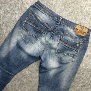 Buffalo David Bitton Jeans 32x32 Mens Lucas-X Buckle Relaxed Boot Cut Stretch - Picture 1 of 11