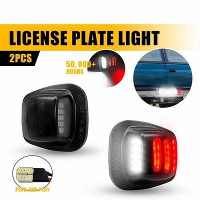2 luces LED de matrícula para GMC Sonoma 1994-2002 1992-2000 Yukon 68181 nuevas Foto 1 de 4