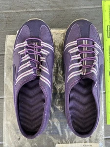 Avon Sporty Women’s Sneaker Slide 7W/38W Purple w/ Gray Accents Never Worn 2012 - Picture 1 of 18