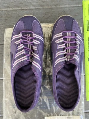 Zapatilla deportiva para mujer Avon Slide 7W/38W púrpura con detalles grises nunca usada 2012 Foto 1 de 4