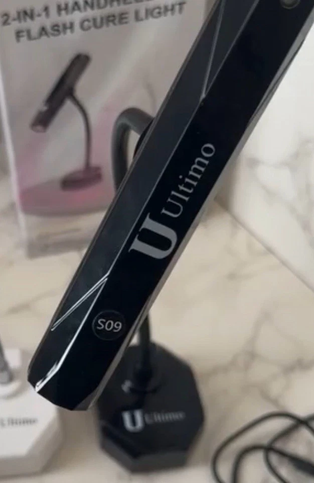 2-в-1 LÁMPARA DE CURADO FLASH 2 EN 1 DE MANO y DE ESCRITORIO черный - Изображение 1 из 1