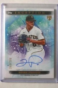 2024 Topps Inception Rookie Autographs Quinn Priester Auto /299 - Picture 1 of 2