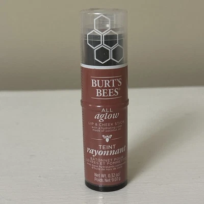 Burt's Bees All Aglow Lip & Cheek Stick  #1250 100% Natural - Image 1 of 2
