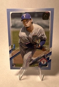 2021 Topps Update Kohei Arihara Rookie 14/50 #US269 Texas Rangers RC - Picture 1 of 2