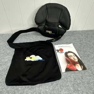 NapAnywhere Award Winning Alternative Head Support Travel Pillow - Black - Picture 1 of 7