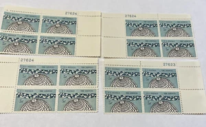 Scott # 1237 - US Plate4 Blocks Of 4 - The Sciences - MNH - 1963 - Picture 1 of 2