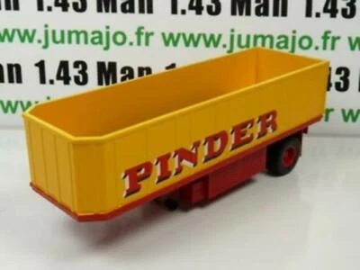 PIN31 1/43 IXO CIRQUE PINDER : remorque fiche 75 ouvrante - Photo 1/4