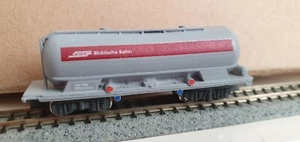 Two Swiss N gauge Rhaetian Railway RhB Cement tankers 3D printed Artisan product - Picture 1 of 6