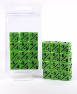 MTG-1/-1 Negativzähler Würfel Set 12W6 Würfel Set Magic The Gathering Infect - Bild 1 von 3