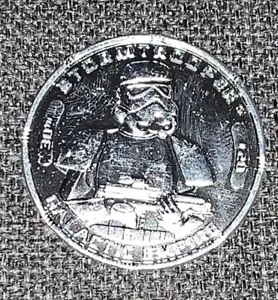 Star Wars 30th Anniversary-A New Hope Imperial Stormtrooper LOOSE Coin - Picture 1 of 4