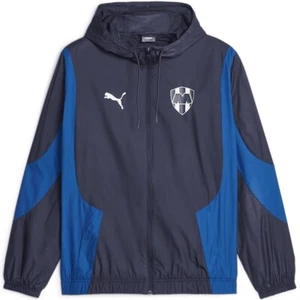 NEW Puma MONTERREY PREMATCH WOVEN ANTHEM JACKET 23/24 Blue Black Size Small - Picture 1 of 2