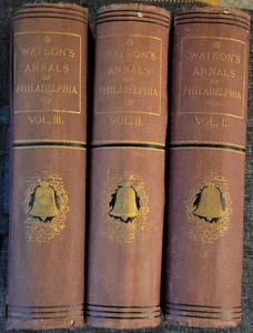Annalen von Philadelphia und Pennsylvania, Bd. I, II, III von John F. Watson 1877 - Bild 1 von 24