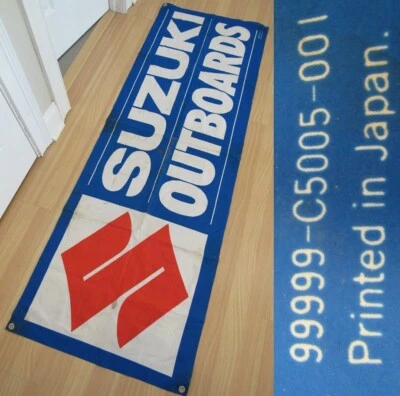 Suzuki Banner años 70 grande fueraborda barco de carreras vintage HECHO EN JAPÓN Foto 1 de 4