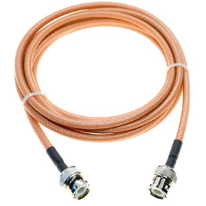 RG400 BNC male To BNC male plug Q9 connector lot RF Pigtail jumper Coax Cable - Picture 1 of 5
