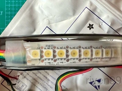 Adafruit DotStar Weatherproof Addressable Cool White LED Strip, 1m, 144LEDs - Image 1 of 4