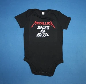 Metallica Infant Bodysuit Baby Romper Bodysuit Kids Size 18-24 M 86/93 cm - Picture 1 of 5