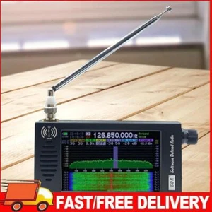 DSP SDR Radio Receiver Shortwave Radio Receiver 4.3 Inch Touch Screen for Hiking - Zdjęcie 1 z 12